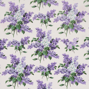 Proust'S Lilacs Purple 5014310 by Schumacher Designer Wallpaper