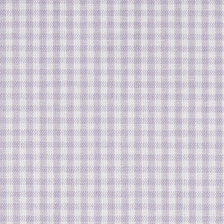 Barnet Cotton Check Lilac 64648 by Schumacher Designer Fabric New Traditional: Provenal - Swanky Fabrics -
