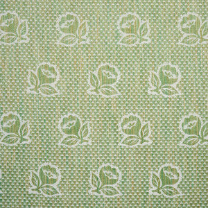 Fleurette Leaf 82192 by Schumacher Designer Fabric