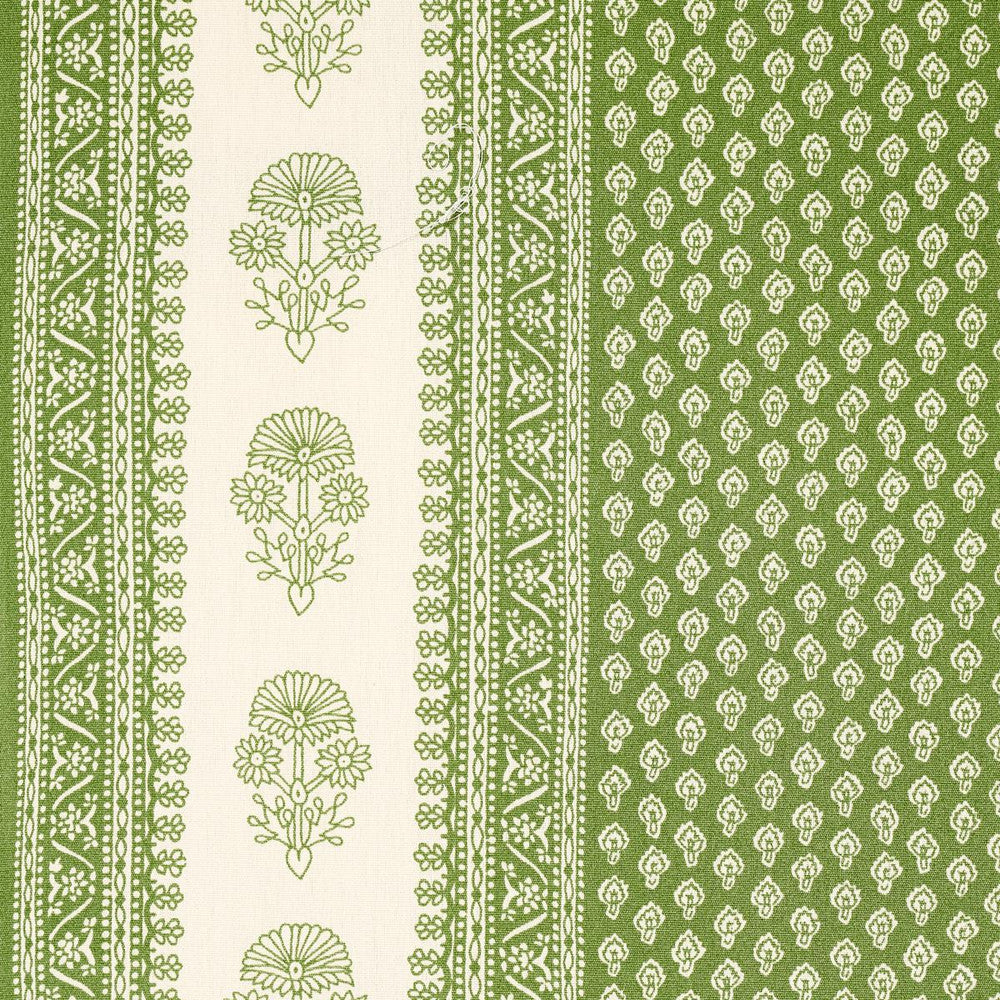 Hyacinth Indoor/Outdoor Leaf Green 180731 by Schumacher Designer Fabric Mark D. Sikes 54.0" - Swanky Fabrics -