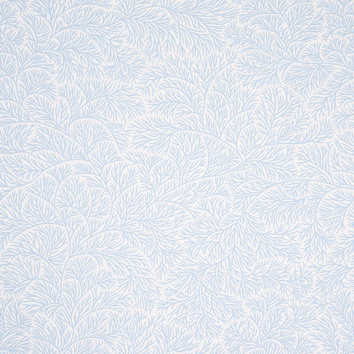 Bougainvillea China Blue 5014330 by Schumacher Designer Wallpaper Mark D. Sikes 27.0" - Swanky Fabrics -