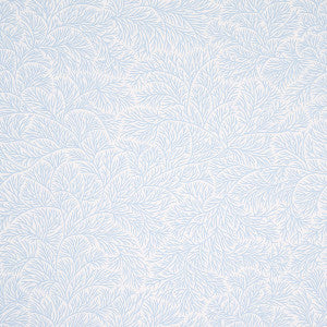 Bougainvillea China Blue 5014330 by Schumacher Designer Wallpaper