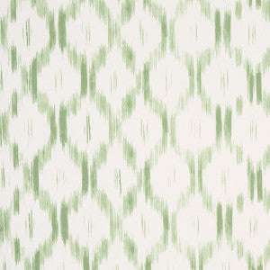 Santa Monica Leaf Green 5014372 by Schumacher Designer Wallpaper