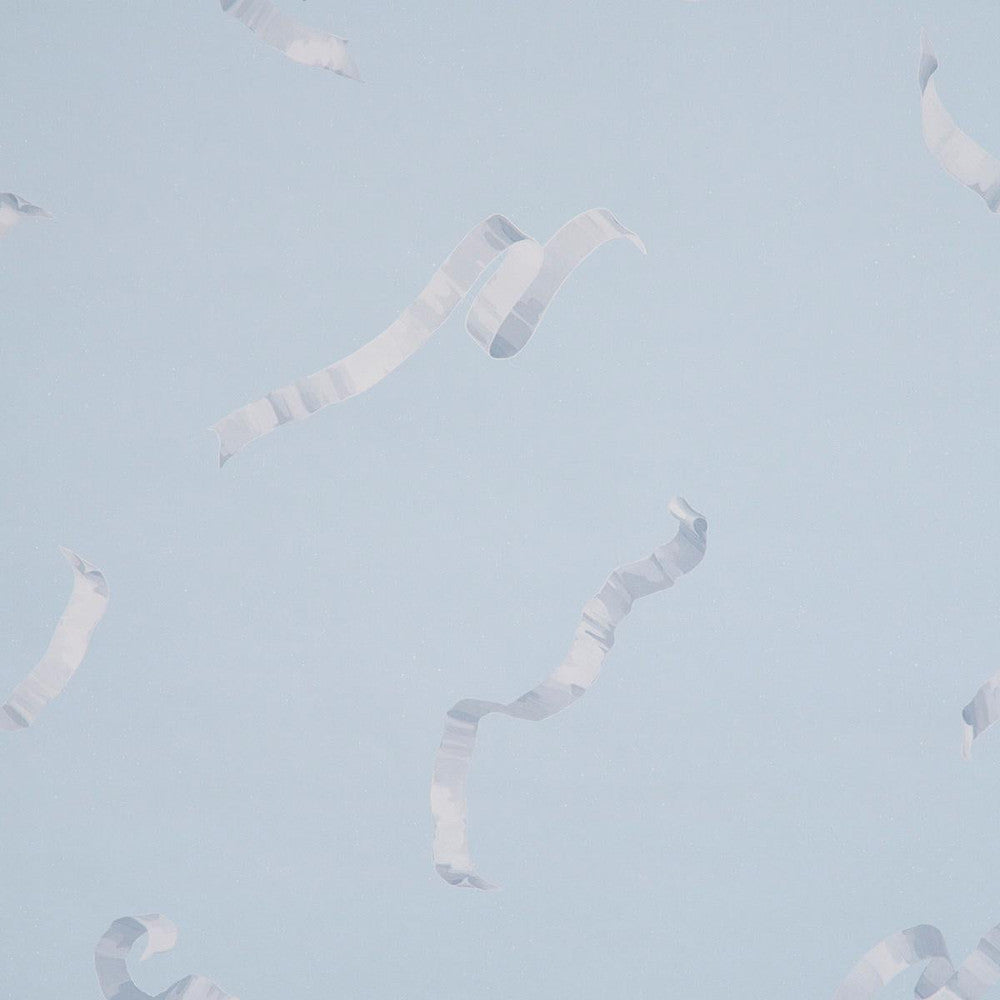 Beth Blue 5014501 by Schumacher Designer Wallpaper Charlap Hyman & Herrero 52.0" - Swanky Fabrics -