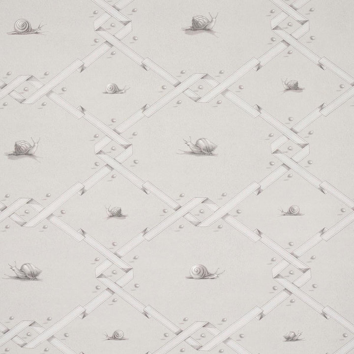 Ouvrez Moi Grey 5014511 by Schumacher Designer Wallpaper Charlap Hyman & Herrero 22.0" - Swanky Fabrics -
