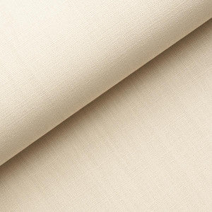 Performance Linen Wallcovering Oyster 5014522 by Schumacher Designer Wallpaper