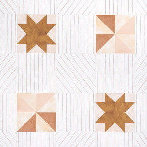 Alexander Terracotta & Warm Peach 5014551 by Schumacher Designer Wallpaper