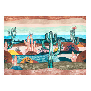 Desert Scape Prismatic 5014610 by Schumacher Designer Wallpaper