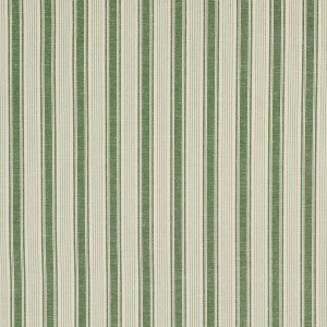 Ojai Stripe Leaf Green 73005 by Schumacher Designer Fabric