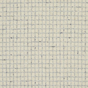 Hudson Wool Check Ivory 82350 by Schumacher Designer Fabric