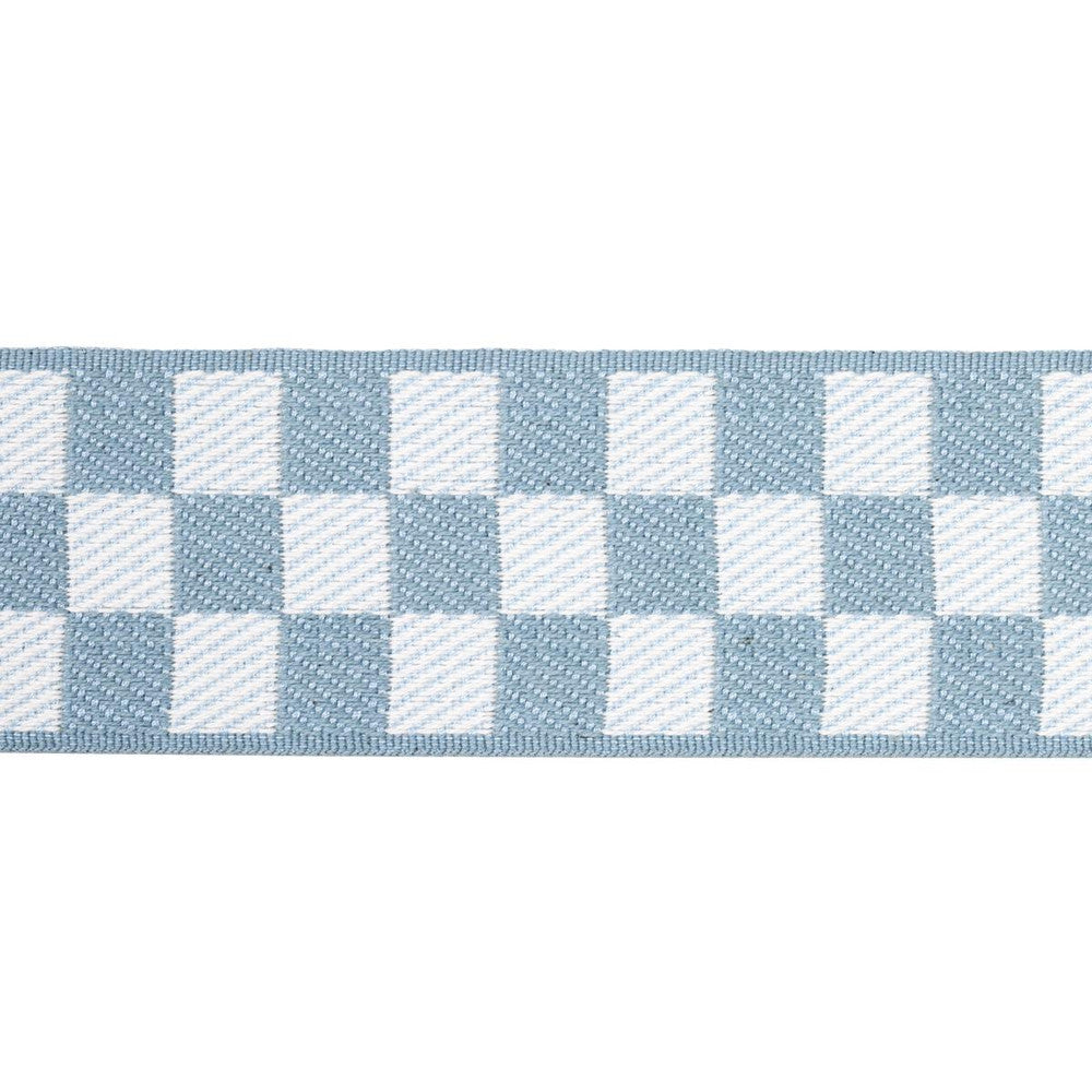 Zee Tape Sky 82481 by Schumacher Designer Trim Charlap Hyman & Herrero 1.0" - Swanky Fabrics -