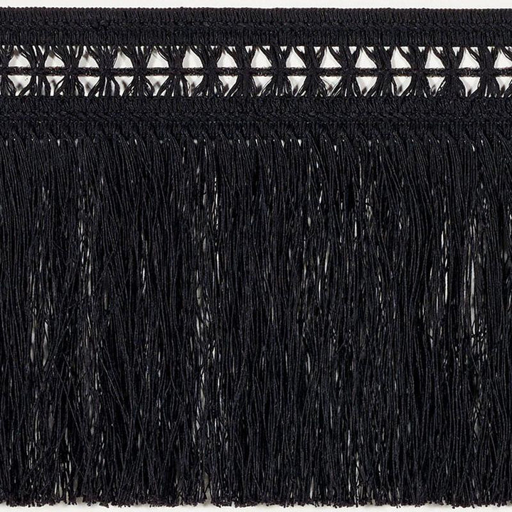 Hula Lava Black 69270 by Schumacher Designer Trim Mary Mcdonald - Swanky Fabrics -