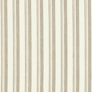 Capri Beige/White 69442 by Schumacher Designer Fabric