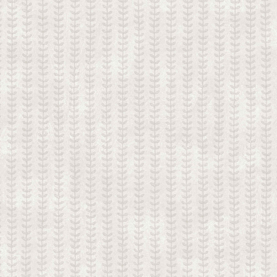 Botanical Stripe Stone 6865 by Schumacher Designer Wallcovering