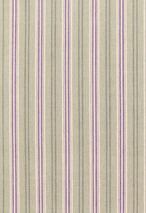 Loire Jute Stripe Iris 68692 by Schumacher Designer Fabric