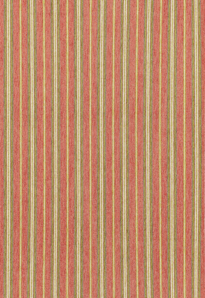 Toscana Stripe Tuscan Red 68730 by Schumacher Designer Fabric Chroma 60% Acrylic, 29% Polyester, 11% Cotton Martindale 20,000 Horizontal: - and Vertical: 3 54 - Swanky Fabrics -