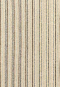 Toscana Stripe Stone 68733 by Schumacher Designer Fabric