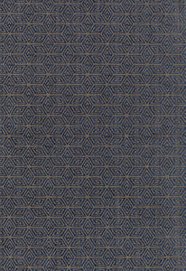 Cosmati Chenille Ultramarine 68741 by Schumacher Designer Fabric