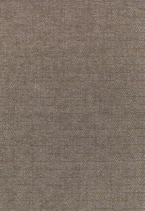 Cosmati Chenille Smoke 68742 by Schumacher Designer Fabric