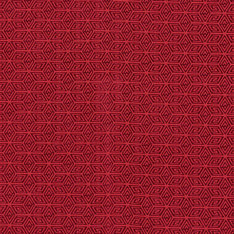 Cosmati Chenille Berry 68744 by Schumacher Designer Fabric Essentials-Luxe-Upholstery 45% Viscose, 35% Cotton, 16% Linen, 4% Polyester Martindale 25,000 Horizontal: 2.75 and Vertical: 2.875 55 - Swanky Fabrics -