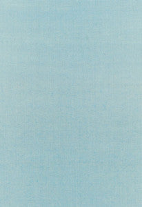 Beckford Cotton Plain Sky 68783 by Schumacher Designer Fabric
