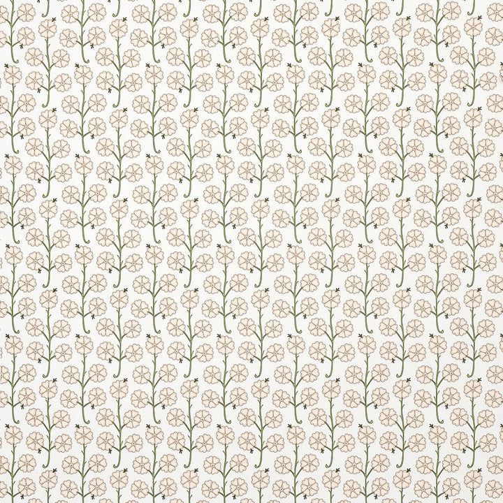 Gardenia Flax 5014920 by Schumacher Designer Wallpaper Neisha Crosland 4.0" - Swanky Fabrics -