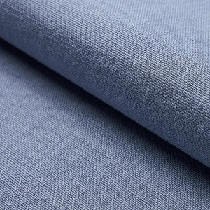 Piet Performance Linen Delft 82604 by Schumacher Designer Fabric