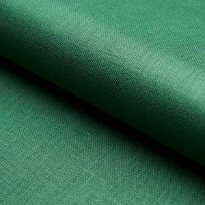 Lange Glazed Linen Emerald 82687 by Schumacher Designer Fabric