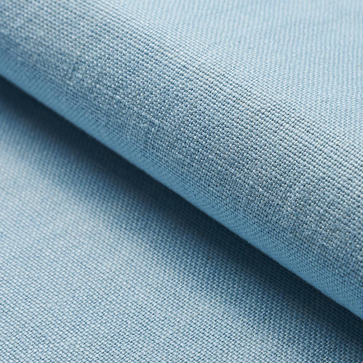 Piet Performance Linen Sky 82603 by Schumacher Designer Fabric Perfect Basics: Linen - Swanky Fabrics -