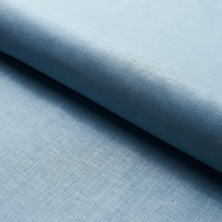 Lange Glazed Linen Chambray 82684 by Schumacher Designer Fabric Perfect Basics: Linen - Swanky Fabrics -
