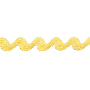 Ric Rac Tape Small Yellow 82708 by Schumacher Designer Trim