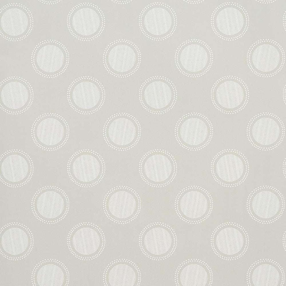 Watermark Powder Grey 5015010 by Schumacher Designer Wallpaper Neisha Crosland 20.5" - Swanky Fabrics -