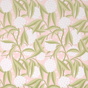 Rubus Blush 5013330 by Schumacher Designer Wallpaper