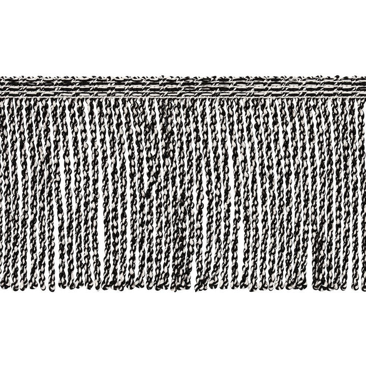 Outdoor Boullion Fringe Black 82833 by Schumacher Designer Trim Swing Time Indoor/Outdoor - Swanky Fabrics -
