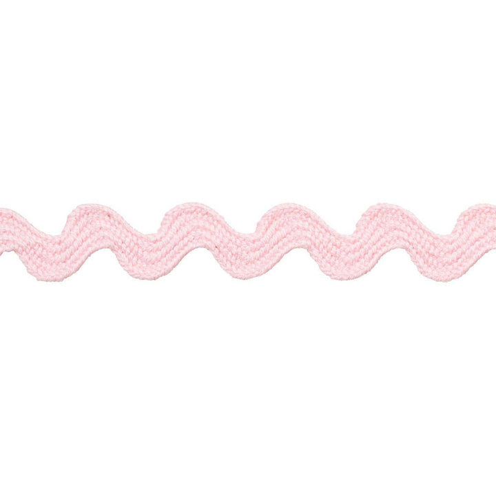 Ric Rac Tape Small Pale Pink 82700 by Schumacher Designer Trim New Old-Fashioned - Swanky Fabrics -