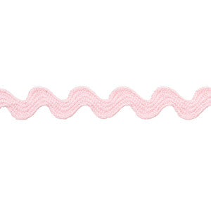 Ric Rac Tape Small Pale Pink 82700 by Schumacher Designer Trim