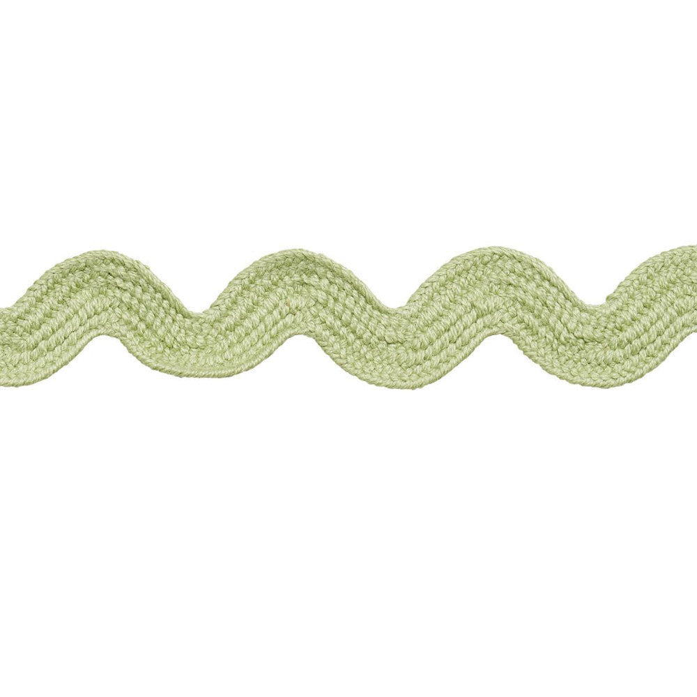 Ric Rac Tape Medium Celadon 82712 by Schumacher Designer Trim New Old-Fashioned - Swanky Fabrics -