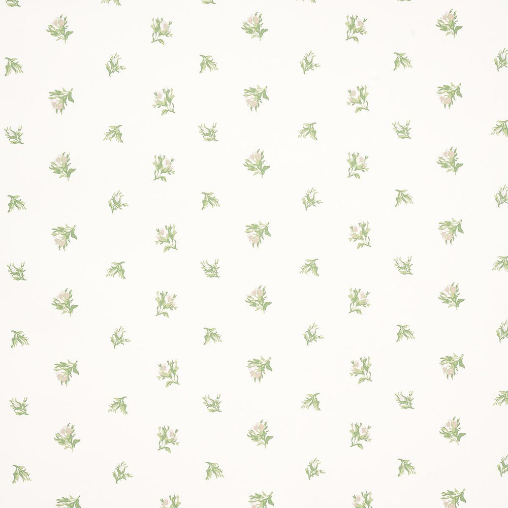 Margie Floral Gris 5014741 by Schumacher Designer Wallpaper New Old-Fashioned 9.0" - Swanky Fabrics -