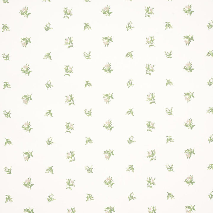 Margie Floral Gris 5014741 by Schumacher Designer Wallpaper New Old-Fashioned 9.0" - Swanky Fabrics -