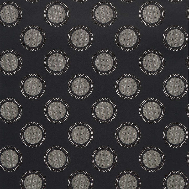 Watermark Black & White 5015012 by Schumacher Designer Wallpaper Neisha Crosland 20.5" - Swanky Fabrics -
