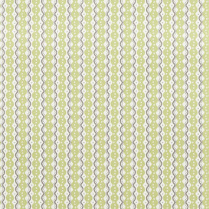 Centipede Stripe Pea 5015072 by Schumacher Designer Wallpaper