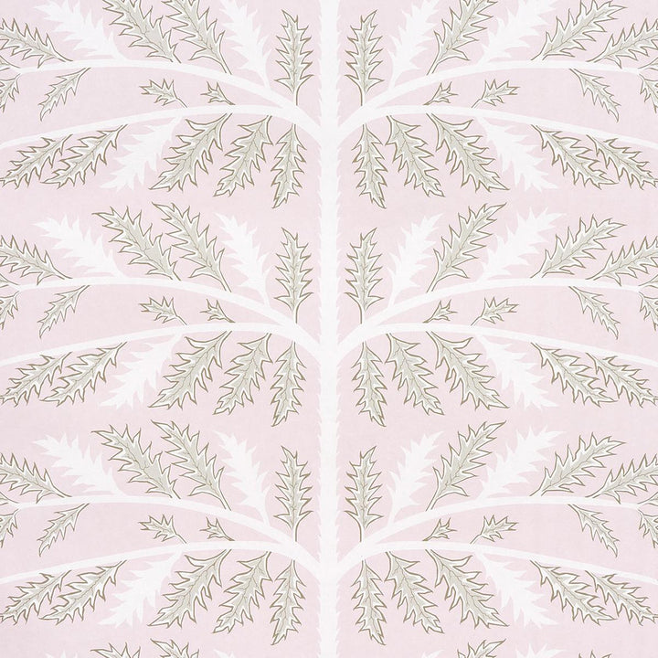 Thistle Rose 5014952 by Schumacher Designer Wallpaper Neisha Crosland 27.0" - Swanky Fabrics -