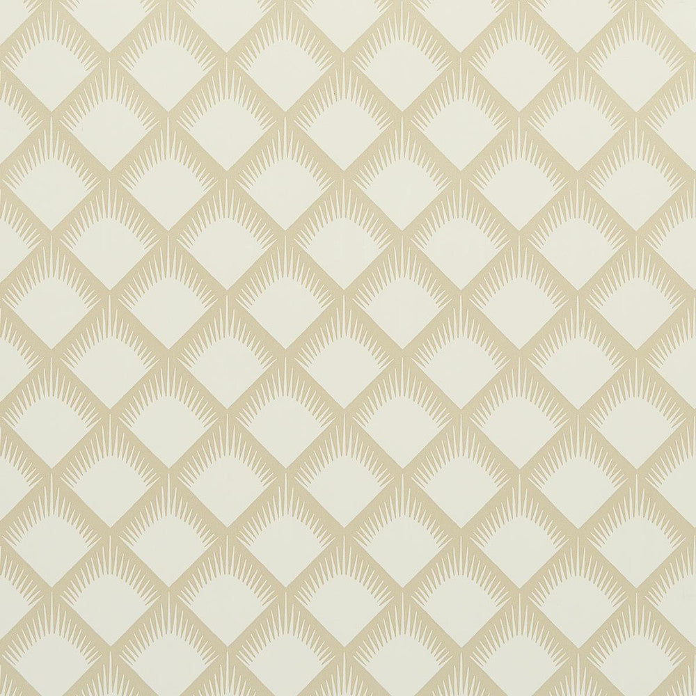 Maize Soft Gold 5015041 by Schumacher Designer Wallpaper Neisha Crosland 20.5" - Swanky Fabrics -