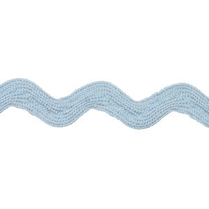 Ric Rac Tape Large Pale Blue 82727 by Schumacher Designer Trim