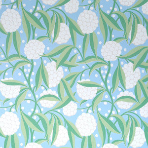Rubus Delft 5013332 by Schumacher Designer Wallpaper