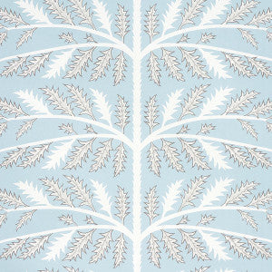 Thistle Mineral 5014950 by Schumacher Designer Wallpaper