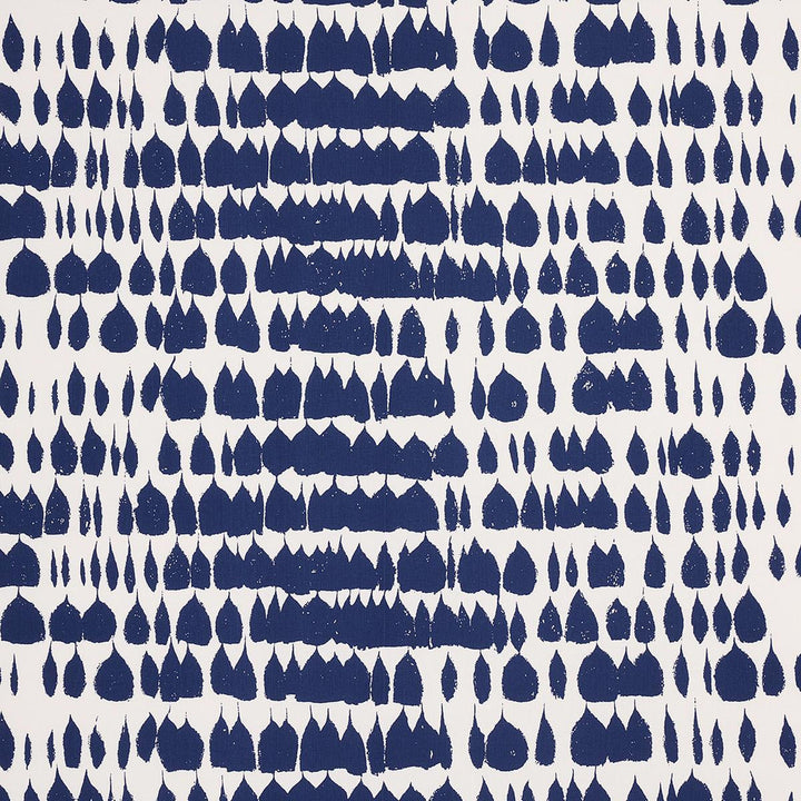 Queen Of Spain Navy 175208 by Schumacher Designer Fabric Moon River 48.0" - Swanky Fabrics -