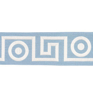 Plato Tape Sky 181252 by Schumacher Designer Trim