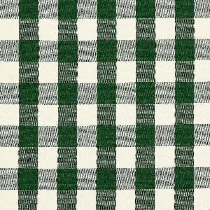 Dutton Buffalo Check Emerald 82941 by Schumacher Designer Fabric Luxe Lodge 27.5" - Swanky Fabrics -