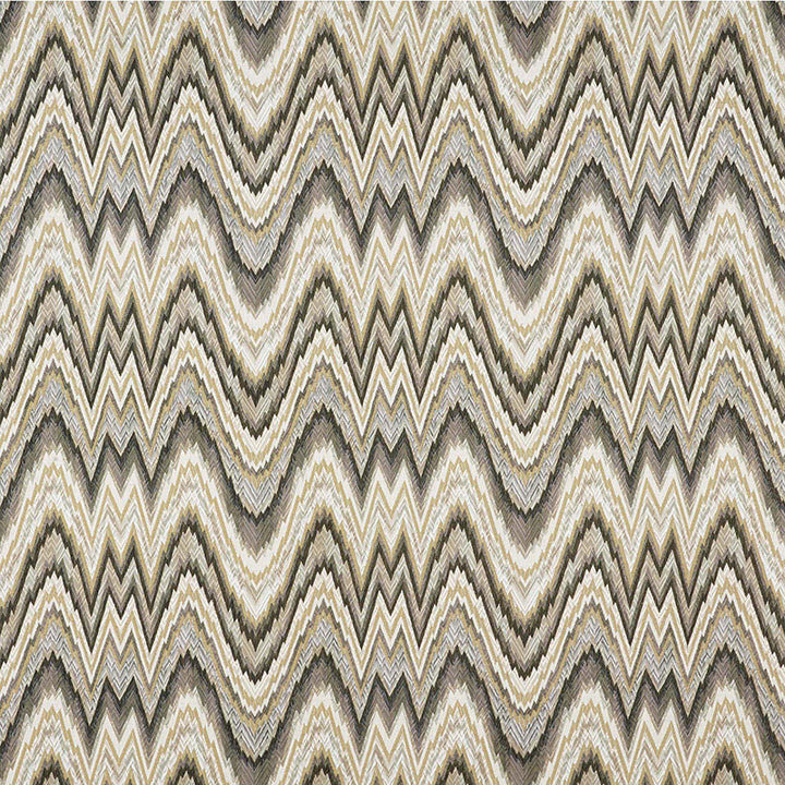 Valkyrie Flame Stitch Shale 68941 by Schumacher Designer Fabric 125TH ANNIVERSARY COTTON 100% ITALY WYZENBEEK 12,000 </p><p>Repeat: Horizontal: 13 1/2" (34CM) and Vertical: 12 1/4" (31CM) 54 - Swanky Fabrics -